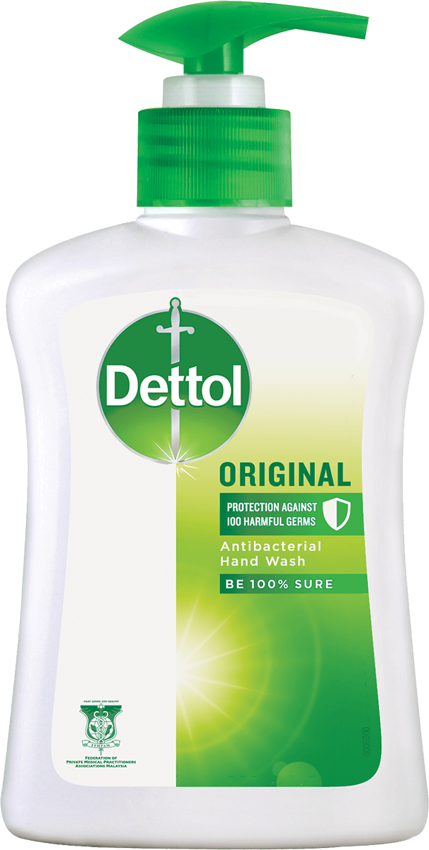 dettol liquid hand wash 250ml x 6 nourishing , calm or strawberry